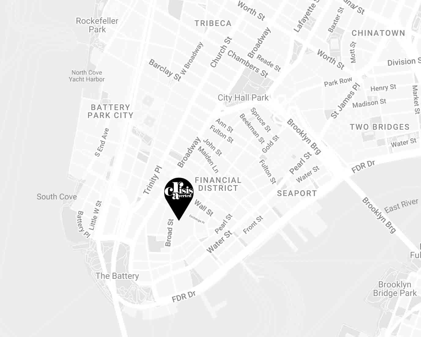 Crisis Averted Studio Location